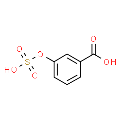 ChemSpider 2D Image | 3-(Sulfooxy)benzoic acid | C7H6O6S