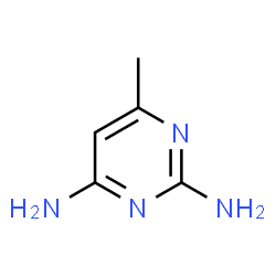 ChemSpider 2D Image | 2,4-Diamino-6-methylpyrimidine | C5H8N4