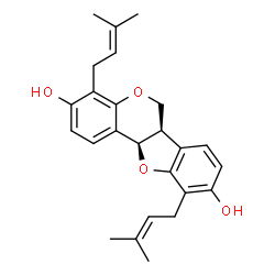 ChemSpider 2D Image | Erybraedin A | C25H28O4