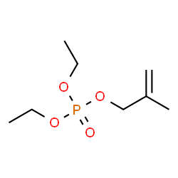 ChemSpider 2D Image | Diethyl 2-methyl-2-propen-1-yl phosphate | C8H17O4P