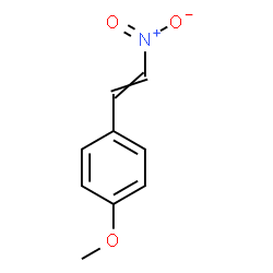 ChemSpider 2D Image | 1-Methoxy-4-(2-nitrovinyl)benzene | C9H9NO3