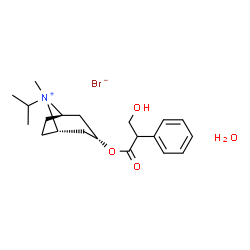 ChemSpider 2D Image | Ipratropium bromide | C20H32BrNO4