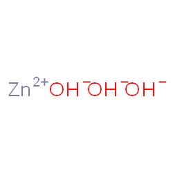 ChemSpider 2D Image | ZINC TRIHYDROXIDE | O3Zn
