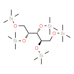 ChemSpider 2D Image | Arabinitol, pentakis-O-(trimethylsilyl)- | C20H52O5Si5
