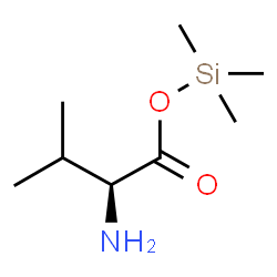 ChemSpider 2D Image | l-Valine, trimethylsilyl ester | C8H19NO2Si