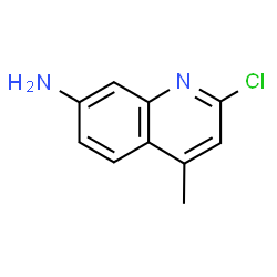 ChemSpider 2D Image | 2-Chloro-4-methyl-7-quinolinamine | C10H9ClN2