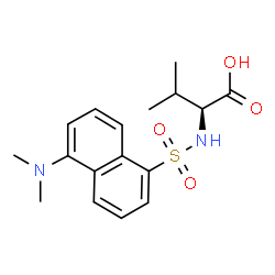 ChemSpider 2D Image | Dansyl-L-valine | C17H22N2O4S