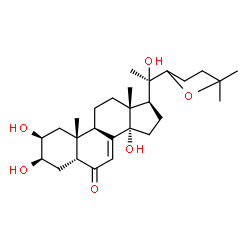 ChemSpider 2D Image | shidasterone | C27H42O6