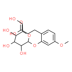 ChemSpider 2D Image | 3-[2-(Hexopyranosyloxy)-4-methoxyphenyl]propanoic acid | C16H22O9