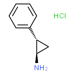 ChemSpider 2D Image | (1R,2S)-tranylcypromine hydrochloride | C9H12ClN