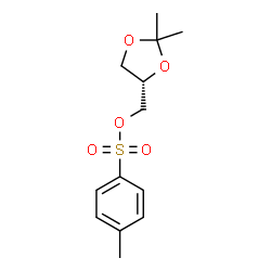 ChemSpider 2D Image | 2,3-Isopropylidene-sn-glycerol 1-tosylate | C13H18O5S