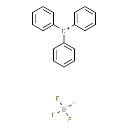 ChemSpider 2D Image | Trityl fluoroborate | C19H16BF4