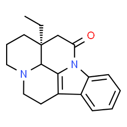 ChemSpider 2D Image | (3xi,16alpha)-14,15-Dihydroeburnamenin-14-one | C19H22N2O