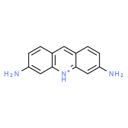 ChemSpider 2D Image | 3,6-Diaminoacridinium | C13H11N3
