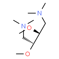 ChemSpider 2D Image | (R,R)-(-)-2,3-DIMETHOXY-1,4-BIS(DIMETHYLAMINO)BUTANE | C10H24N2O2