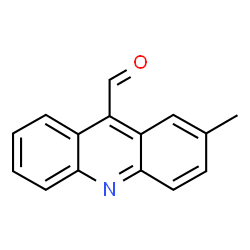 ChemSpider 2D Image | 2-Methyl-9-acridinecarbaldehyde | C15H11NO