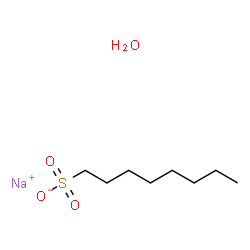 ChemSpider 2D Image | sodium hydrate octane-1-sulfonate | C8H19NaO4S