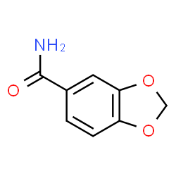 ChemSpider 2D Image | 1,3-BENZODIOXOLE-5-CARBOXAMIDE | C8H7NO3