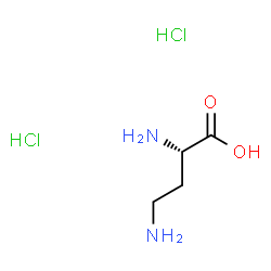 ChemSpider 2D Image | (S)-2,4-Diaminobutanoic acid dihydrochloride | C4H12Cl2N2O2