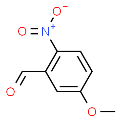 ChemSpider 2D Image | 5-Methoxy-2-nitrobenzaldehyde | C8H7NO4