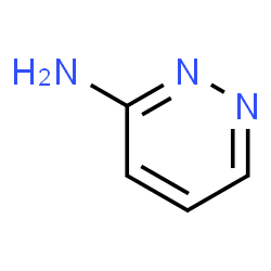 ChemSpider 2D Image | aminopyridazine | C4H5N3