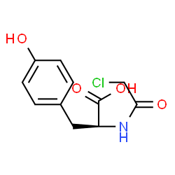 ChemSpider 2D Image | N-(Chloroacetyl)tyrosine | C11H12ClNO4