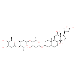 ChemSpider 2D Image | digoxin | C41H64O14