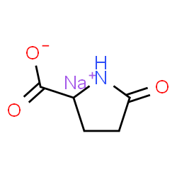 ChemSpider 2D Image | Sodium pyroglutamate | C5H6NNaO3