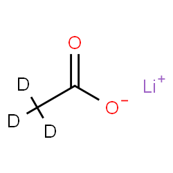 ChemSpider 2D Image | Lithium (~2~H_3_)acetate | C2D3LiO2