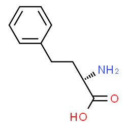 ChemSpider 2D Image | L-Homophenylalanine | C10H13NO2