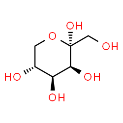 ChemSpider 2D Image | alpha-D-Tagatopyranose | C6H12O6