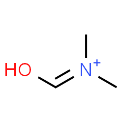 ChemSpider 2D Image | Hydroxy-N,N-dimethylmethaniminium | C3H8NO