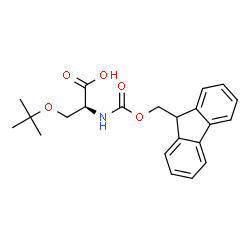 ChemSpider 2D Image | Fmoc-Ser(tBu)-OH | C22H25NO5