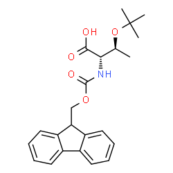 ChemSpider 2D Image | Fmoc-allo-Thr(tBu)-OH | C23H27NO5