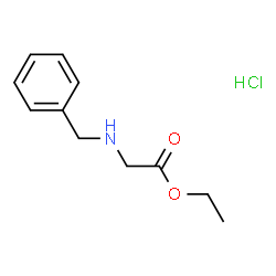 ChemSpider 2D Image | N-Benzylglycine ethyl ester hydrochloride | C11H16ClNO2