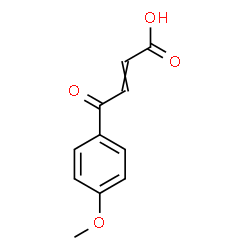 ChemSpider 2D Image | 4-(4-Methoxyphenyl)-4-oxo-2-butenoic acid | C11H10O4