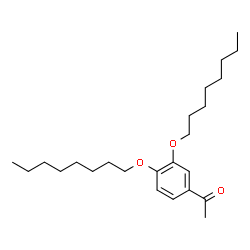 ChemSpider 2D Image | 1-[3,4-Bis(octyloxy)phenyl]ethanone | C24H40O3