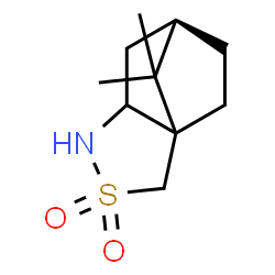 ChemSpider 2D Image | (7R)-10,10-Dimethyl-3-thia-4-azatricyclo[5.2.1.0~1,5~]decane 3,3-dioxide | C10H17NO2S