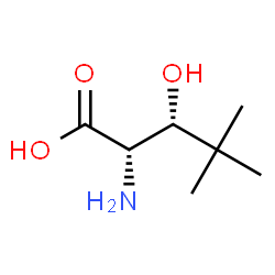 ChemSpider 2D Image | L-Leucine, 3-hydroxy-4-methyl-, (3R)- | C7H15NO3