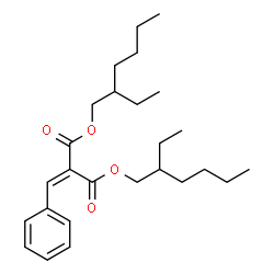 ChemSpider 2D Image | Bis(2-ethylhexyl) benzylidenemalonate | C26H40O4