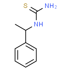 ChemSpider 2D Image | (1-Phenyl-ethyl)-thiourea | C9H12N2S