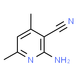 ChemSpider 2D Image | 2-amino-4,6-dimethylnicotinonitrile | C8H9N3
