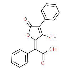 ChemSpider 2D Image | Pulvinic acid | C18H12O5