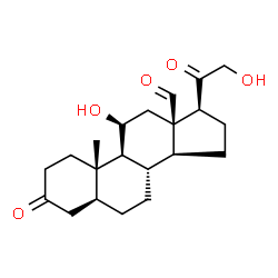 ChemSpider 2D Image | 5ALPHA-DIHYDROALDOSTERONE | C21H30O5
