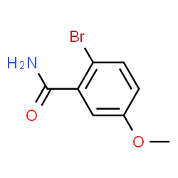 ChemSpider 2D Image | 2-Bromo-5-methoxybenzamide | C8H8BrNO2