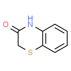 ChemSpider 2D Image | 2H-1,4-Benzothiazin-3(4H)-one | C8H7NOS
