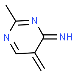 ChemSpider 2D Image | 4-IMINO-5-METHIDYL-2-METHYLPYRIMIDINE | C6H7N3