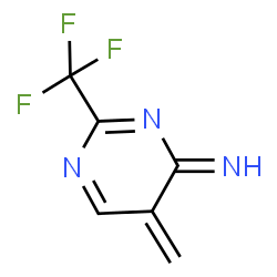 ChemSpider 2D Image | 4-IMINO-5-METHIDYL-2-TRIFLUOROMETHYLPYRIMIDINE | C6H4F3N3