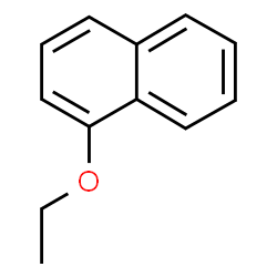 ChemSpider 2D Image | 1-Ethoxynaphthalene | C12H12O