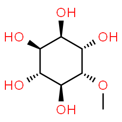 ChemSpider 2D Image | 1D-5-O-methyl-chiro-inositol | C7H14O6